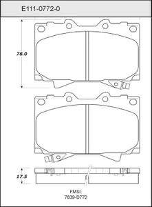 Bendix DISC PAD 450372 