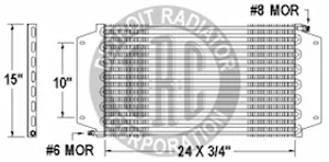 Detroit Radiator Ac Condensers 916442 