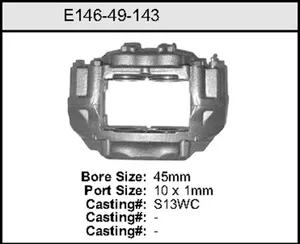 Bendix EXC CALIPER 458644 