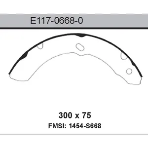Bendix BRAKE SHOE 447198 