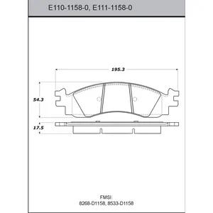 Bendix DISC PAD 441272 