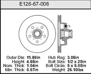 Bendix ROTOR 442970 