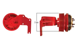Kit Masters Reman Fan Clutch 960458 