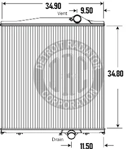 Detroit Radiator Volvo 1148500 