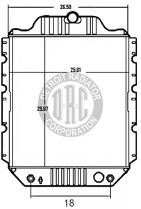 Detroit Radiator International 922746 