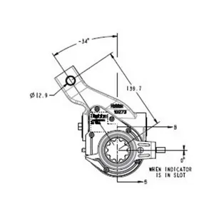 Haldex BRAKE ADJ KIT 674906 