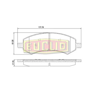 Meritor DISC PAD SET 762856 
