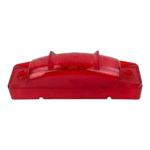 Grote Clr/Mkr Lamp - Clr/Mkr Lmp,3Ctr,Red,Sprnvled Thinline 212426 