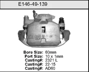 Bendix EXC CALIPER 461464 