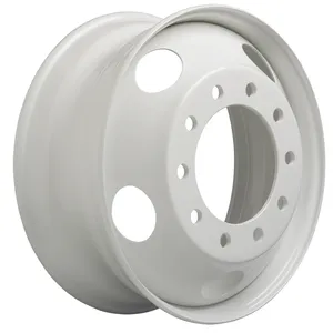 Accuride ESW Accu-Lite 22.5x8.25 5HH Powder Grey Steel Wheel 323204 
