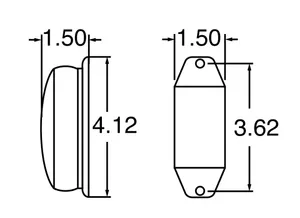 Truck-Lite LAMP, SHOCKMOU 1086644 