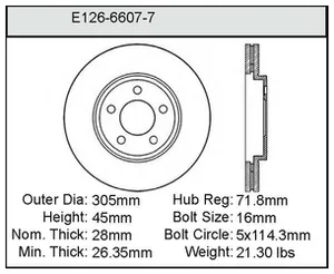 Bendix ROTOR 443822 