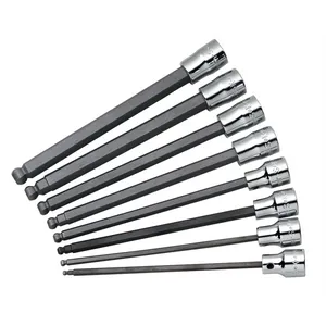 S-K Hand Tools LONG BALL HEX B 1332008 