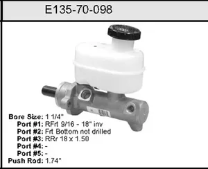 Bendix MASTER CYLINDER 450396 