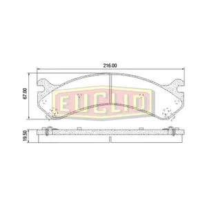 Meritor DISC PAD SET 757092 