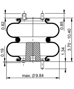 Automann Air Spring Doub 338384 