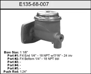 Bendix MASTER CYLINDER 457680 