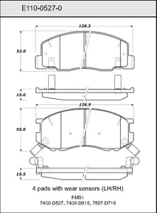 Bendix DISC PAD 445952 