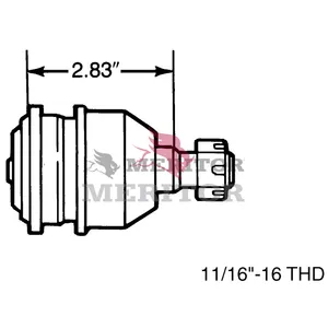 Meritor Ball Joint 780018 