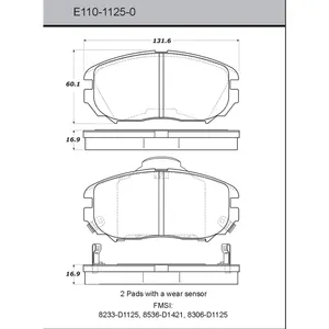Bendix DISC PAD 459738 