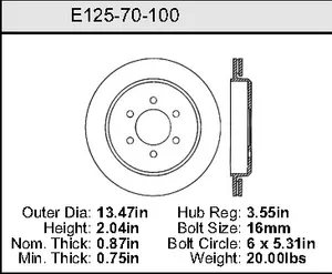 Bendix ROTOR 453470 