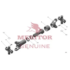 Meritor RPL DRVLN ASSEMBLY 744178 