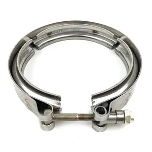 Heavy Duty Manufacturing Band Clamp - Flat Or Stepped 258144 