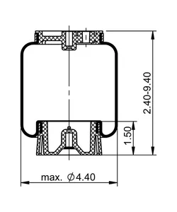 Automann Air Spring Cabi 332900 
