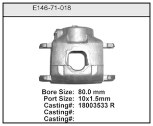 Bendix CALIPER 447074 