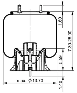 Automann Air Spring Roll 946408 