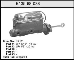 Bendix MASTER CYLINDER 457602 