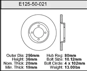 Bendix ROTOR 451036 