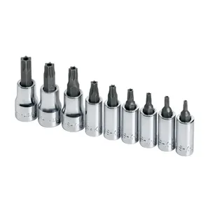 S-K Hand Tools SOCKET SET TORX 1332918 