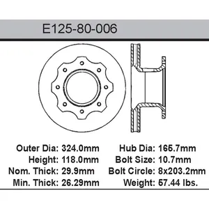 Bendix ROTOR 441780 