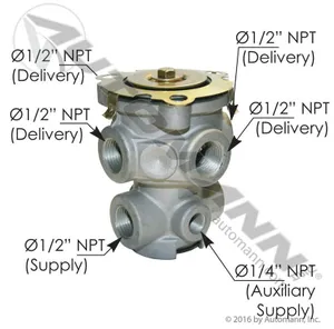 Automann Single Foot Vlv 340468 