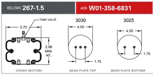 Firestone 255C1 5 AIR 592100 