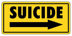 SafeTruck by Ms. Carita SUICIDE STICKER 1063430 