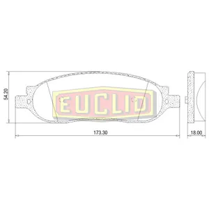 Meritor DISC PAD SET 757078 