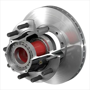 Conmet Iron PreSet Hub/Rotor TP Trailer Hub 477334 
