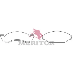 Meritor ALLMK DISC PAD 770900 