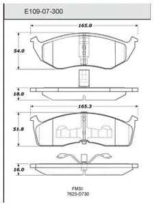 Bendix DISC PAD 453748 