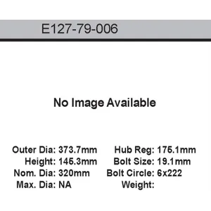 Bendix Brake Drum 12.6 x 14.71 449486 