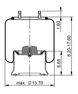 Automann Air Spring Roll 574840 