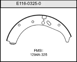 Bendix BRAKE SHOE 460498 
