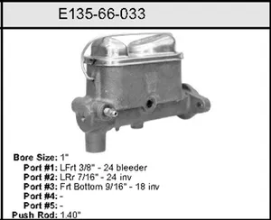Bendix MASTER CYLINDER 456208 