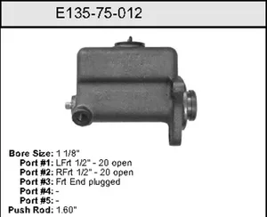 Bendix MASTER CYLINDER 458482 
