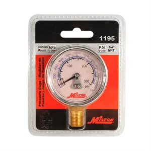 Milton Industries GAUGE AIR 0-300 1283422 