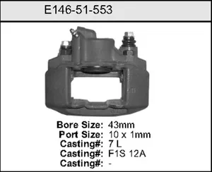Bendix EXC CALIPER 451440 