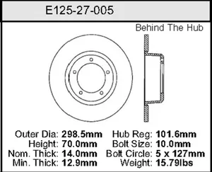 Bendix ROTOR 451260 