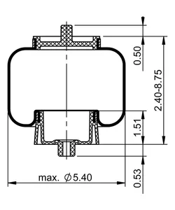 Automann Air Spring Cabi 334416 